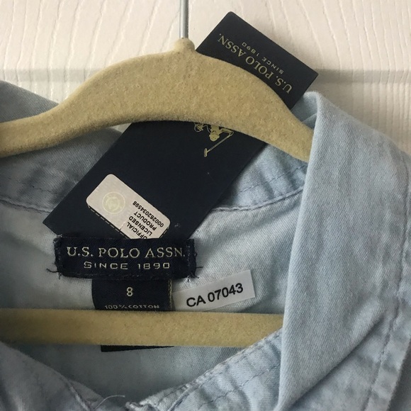 Girls U.S. Polo Assoc. Dress Size 8 - Picture 3 of 3